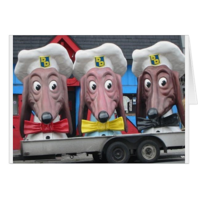 Restaurant-Hunde (Vorderseite (Horizontal))