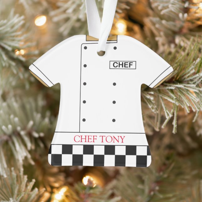 Restaurant Koch Jacket und Houses Uniform Ornament (Baum)