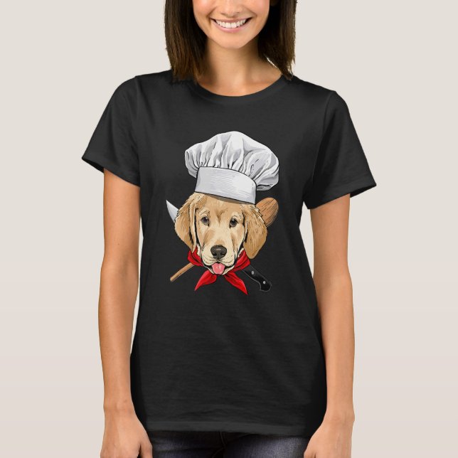 Restaurant Labrador Retriever Koch Koch Kochkoch T-Shirt (Vorderseite)
