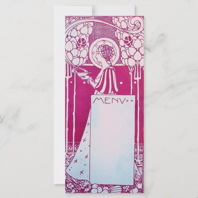 RESTAURANT MENU L RACK CARD (Vorderseite)