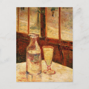 Restaurant Opening, Absinthe by Vincent van Gogh Postkarte