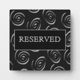 Restaurant Plaque Fotoplatte