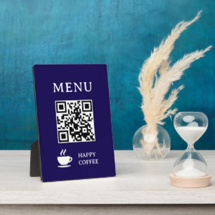 Restaurant-QR-Code-Menü 5" x 7" Fotoplatte