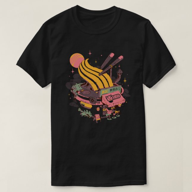 "Restaurant Ramen Bowl" par ilustrata T-Shirt (Design vorne)