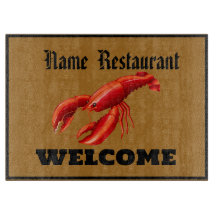 Restaurant Red Crab Lobster Welcome Shop Personali