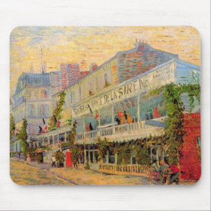 Restaurant Sirene, Asnières von Vincent van Gogh Mousepad