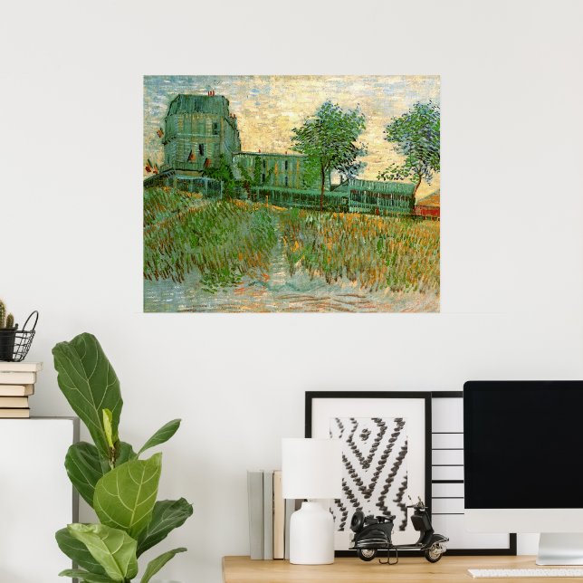 Restaurant Sirene, Asnières von Vincent van Gogh Poster (Heimbüro)