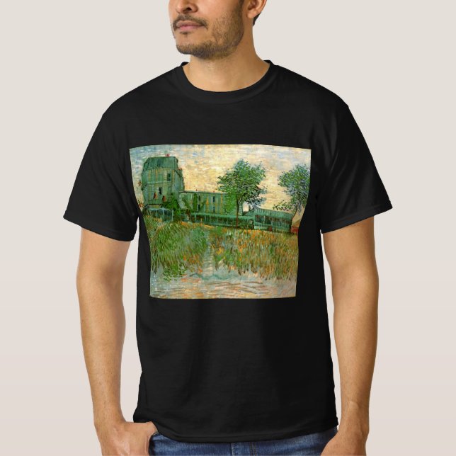 Restaurant Sirene, Asnières von Vincent van Gogh T-Shirt (Vorderseite)