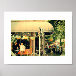Restaurant Street City Life Captown Poster