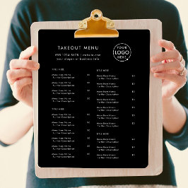 Restaurant Takeout | Menü für die Abnahme von Schw