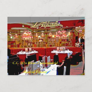 Restaurante centro comercial H2O de Rivas vaciamad Postkarte