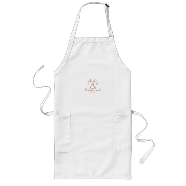 #RestaurantSeit1988Schürze Lange Schürze (Vorne)