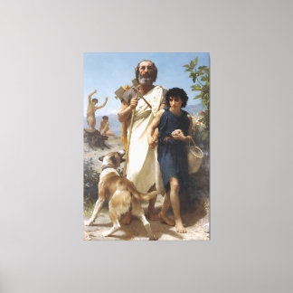 Restauration eines klassischen Meisterwerks - Vate Leinwanddruck