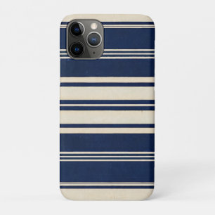 Restaurations Elfenbein Navy Blau Vintage Webemust Case-Mate iPhone Hülle