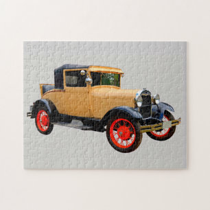 Restauriertes Oldtimer-Automobil Puzzle