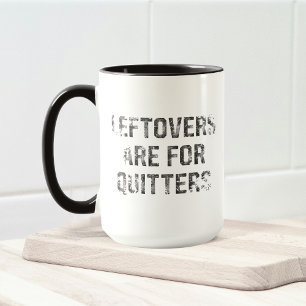 Reste sind für Aufgeber - Erntedankfest Tasse