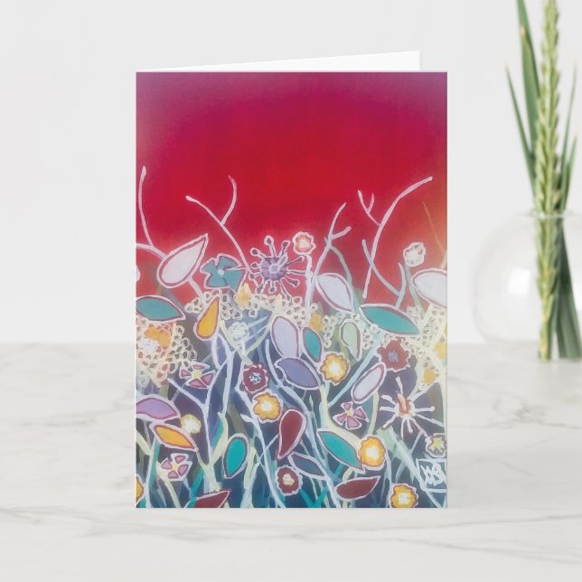 Resten des Sommers Karte (Vorderseite)