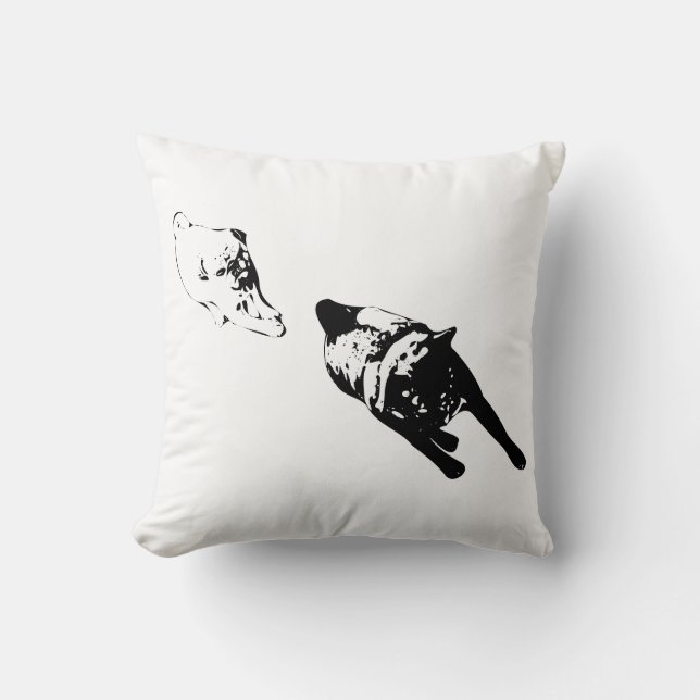 Restful Accent, Graphic Duo Kissen (Vorderseite)