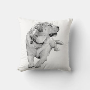Restful Watch - Labrador Accent Kissen