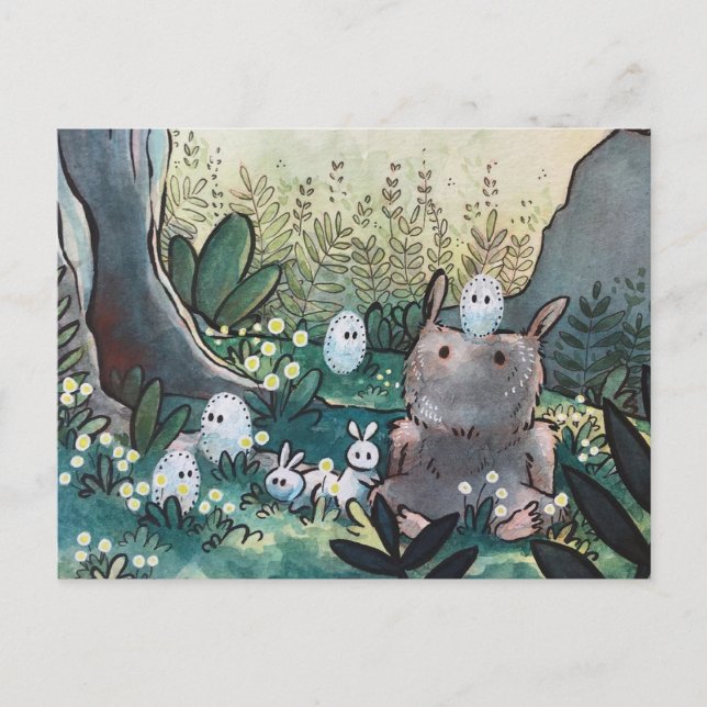 Resting from expectations - send me postkarte (Vorderseite)