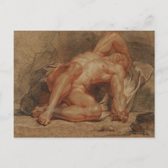 Resting Gladiator Postkarte (Vorderseite)