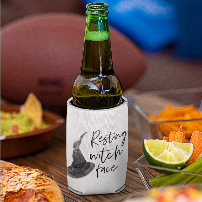 Resting Witch Face Happy Halloween | Wird Dosenkühler (Von Creator hochgeladen)