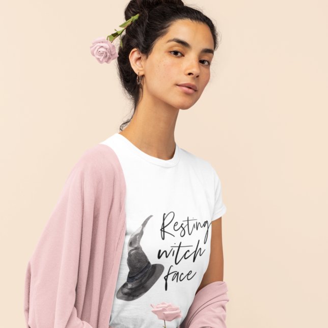 Resting Witch Face Happy Halloween | Wird T-Shirt (Von Creator hochgeladen)