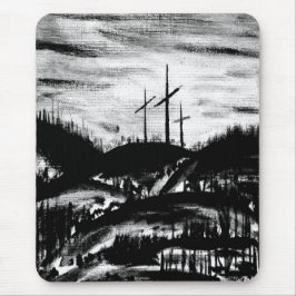 Restlaufkreuz Mousepad