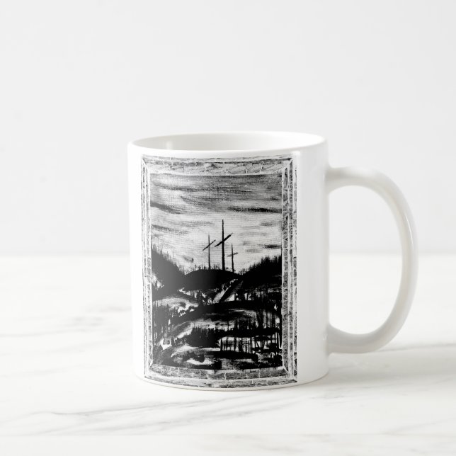Restlaufkreuz Tasse (Rechts)