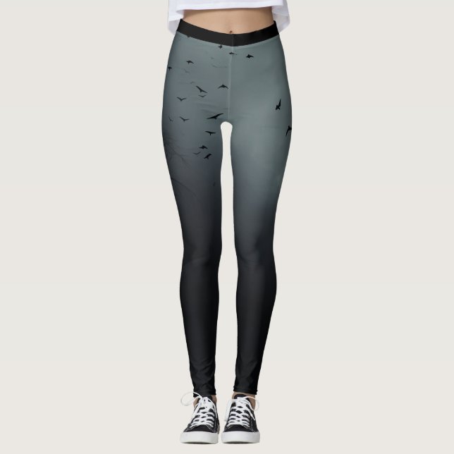 "Restless Wings" Leggings (Vorderseite)
