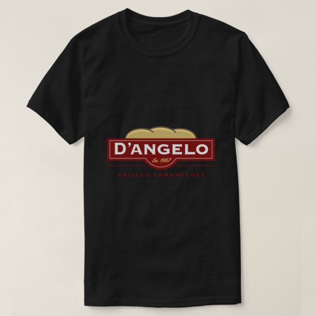 Resto Sandwiches D&x27;Angelo Grilled Sandwiches E T-Shirt (Design vorne)