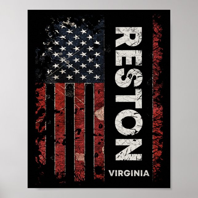 Reston Virginia Poster (Vorne)