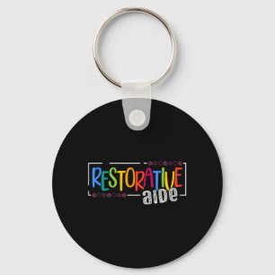 Restorative Aide Designs Unisex-Erwachsene Schwarz Schlüsselanhänger