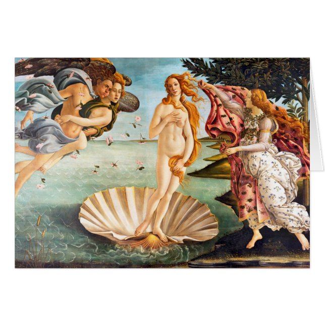 Restored and Recolored Botticelli Birth of Venus (Vorderseite (Horizontal))