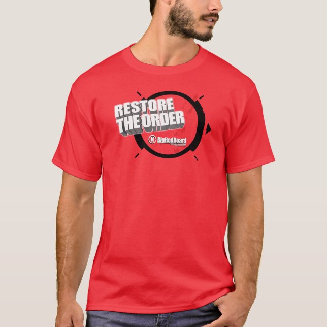 RestoreTheOrder T-Shirt (Vorderseite)