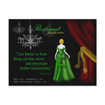 Restraint von Sandra Madera Postkarten