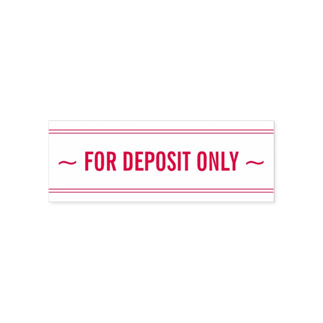 Restriktive Briefmarke für Endorsement Permastempel (Design)