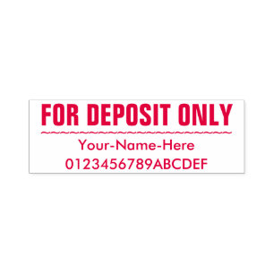 Restriktive Vermerke mit Individuelle Name Permastempel