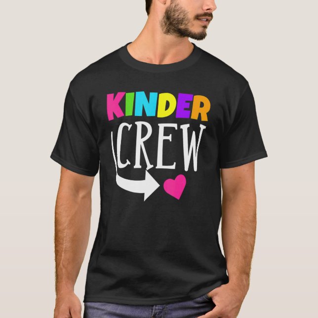 Restro Kinder Crew Kindergarten T-Shirt (Vorderseite)