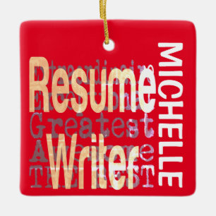 Resume Writer Extraordinaire CUSTOM Keramikornament