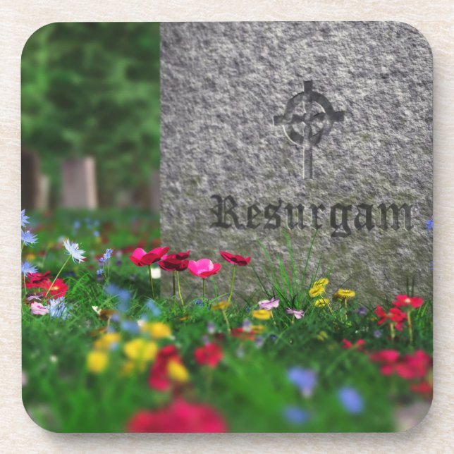 Resurgam Cork Untersetzer (Vorderseite)