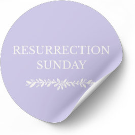 Resurrection Sunday Christian Easter Sticker