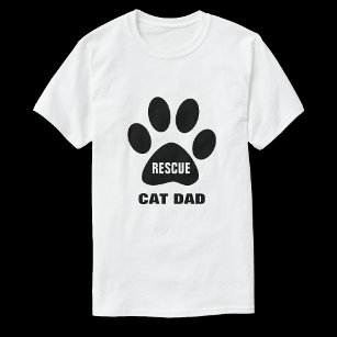 Retcue Cat Vater Tshirt
