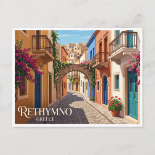 Rethymno Altstadt Griechenland Postkarte