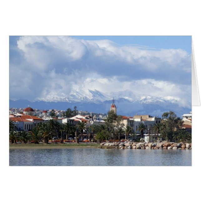 Rethymnon-Karte (Vorderseite (Horizontal))