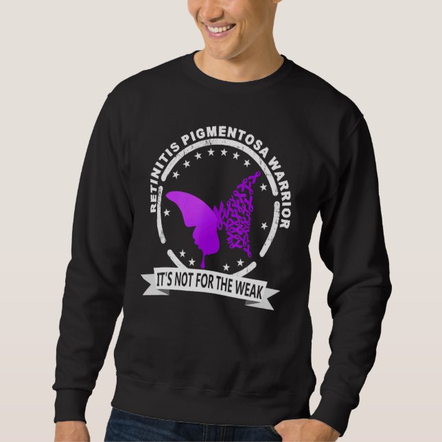 Retinitis Pigmentosa Warrior Sweatshirt (Vorderseite)