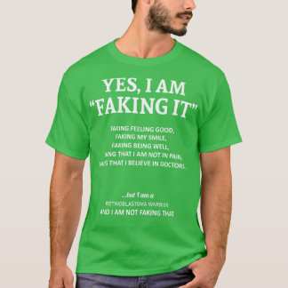 Retinoblastoma Bewusstsein ich tue es in dieser Fa T-Shirt
