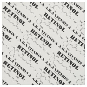 Retinol A.K.A. Vitamin A Chemisches Molekül Stoff