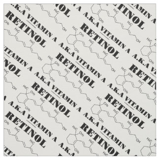 Retinol A.K.A. Vitamin A Chemisches Molekül Stoff