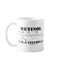Retinol A.K.A. Vitamin A (Retinol-Molekül)